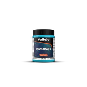 Vallejo Water Texture - Mediterrenean Blue