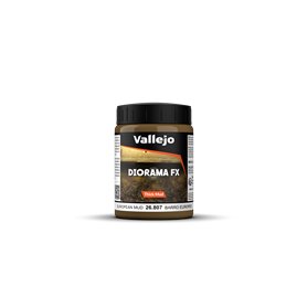 Vallejo THICK MUD European Mud / europejskie błoto - masa modelarska / 200ml