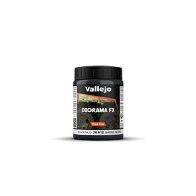 Vallejo THICK MUD Black Mud / czarne błoto - masa modelarska / 200ml