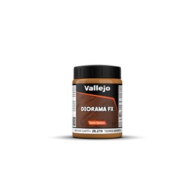 Vallejo EARTH TEXTURE / Brown Earth / brązowa ziemia - masa modelarska / 200ml