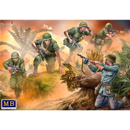 MB 1:35 VIETNAM WAR SERIES - Shootout!