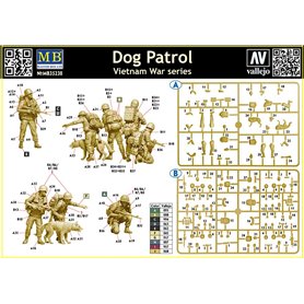 MB 35238 Dog Patrol Vietnam War Series