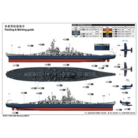 Trumpeter 1:350 USS Montana BB-67 - US BATTLESHIP