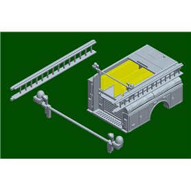 TRUMPETER 07445 Wóz strażacki LaFrance Eagle - 1:72