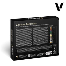 VALLEJO 70259 Figure Color Series 16 farb - American Revolution