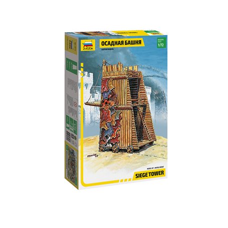 Zvezda 1:72 Medieval Siege Tower