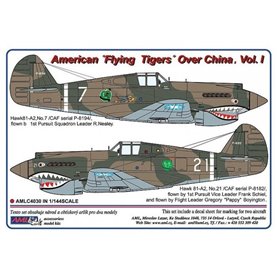 AML C4030 Kalkomania American “Flying Tigers“ Over China, Part I (1:144)