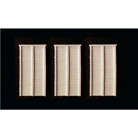 Woodland WC1260  HO Timber Retaining Woodland Wall