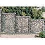 Woodland WC1261  HO Random Stone Retaining Woodland Wall