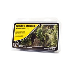 Woodland Scenics Krzewy SHRUBS AND SAPLINGS - DARK GREEN - 0.98dm3