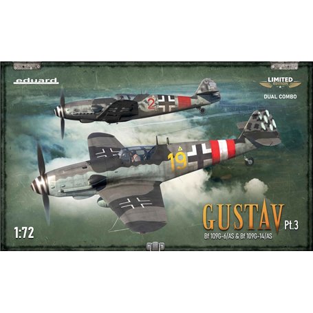 Eduard 1:72 GUSTAV PT.3 - DUAL COMBO - LIMITED edition