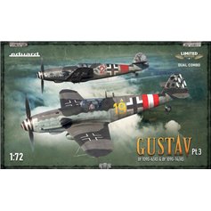 Eduard 1:72 GUSTAV PT.3 - DUAL COMBO - LIMITED edition 