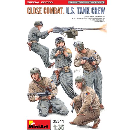 Mini Art 35311 Close combat US Tank crew.Spec.edition