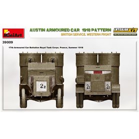 Mini Art 1:35 Austin A.C. 1918 Pattern - BRITISH SERVICE - INTERIOR KIT