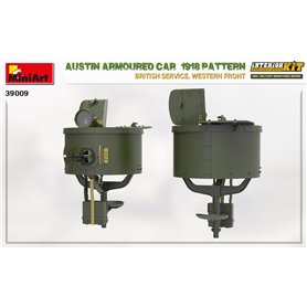 Mini Art 1:35 Austin A.C. 1918 Pattern - BRITISH SERVICE - INTERIOR KIT