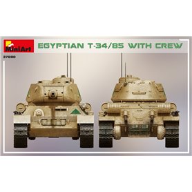 MIni Art 37098 Egyptian T-34/85 w/crew