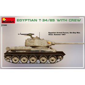 MIni Art 37098 Egyptian T-34/85 w/crew
