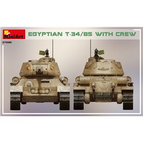 MIni Art 37098 Egyptian T-34/85 w/crew