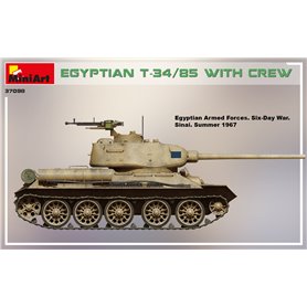 MIni Art 37098 Egyptian T-34/85 w/crew