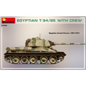 MIni Art 37098 Egyptian T-34/85 w/crew