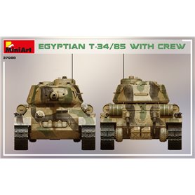 MIni Art 37098 Egyptian T-34/85 w/crew
