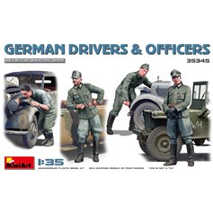 Mini Art 1:35 GERMAN DRIVERS AND OFFICERS