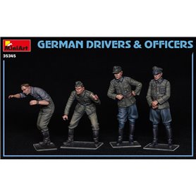 Mini Art 1:35 GERMAN DRIVERS AND OFFICERS