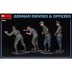 Mini Art 1:35 GERMAN DRIVERS AND OFFICERS