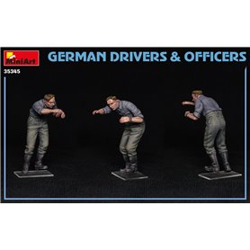 Mini Art 1:35 GERMAN DRIVERS AND OFFICERS
