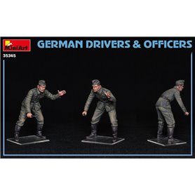 Mini Art 1:35 GERMAN DRIVERS AND OFFICERS