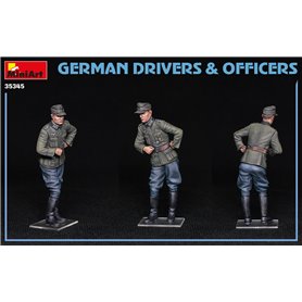 Mini Art 1:35 GERMAN DRIVERS AND OFFICERS