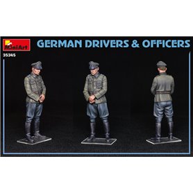 Mini Art 1:35 GERMAN DRIVERS AND OFFICERS