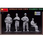 Mini Art 1:35 GERMAN TANK CREW - KHARKOV 1943 - RESIN HEADS