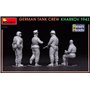 Mini Art 1:35 GERMAN TANK CREW - KHARKOV 1943 - RESIN HEADS