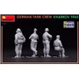 Mini Art 1:35 GERMAN TANK CREW - KHARKOV 1943 - RESIN HEADS