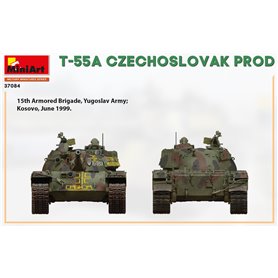 Mini Art 1:35 T-55A - CZECHOSLOVAK PRODUCTION