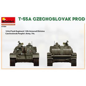 Mini Art 1:35 T-55A - CZECHOSLOVAK PRODUCTION