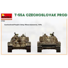 Mini Art 1:35 T-55A - CZECHOSLOVAK PRODUCTION