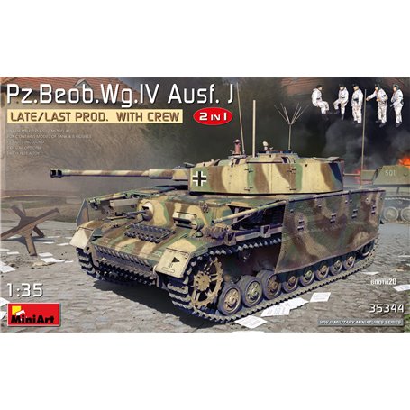 Mini Art 35344 PzBeob.Wg IV ausf.J late w/crew