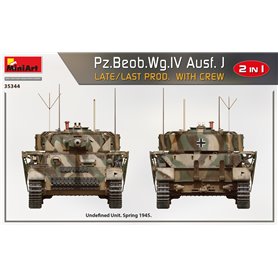 Mini Art 1:35 Pz.Beob.Wg.IV Ausf.J - LATE/LAST PRODUCTION W/CREW