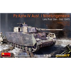 Mini Art 1:35 Pz.Kpfw.IV Ausf.J Nibelungenwerk - LATE PRODUCTION JAN-FEB 1945 - INTERIOR KIT