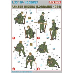 Dragon 1:35 PANZER RIDERS LORRAINE 1944