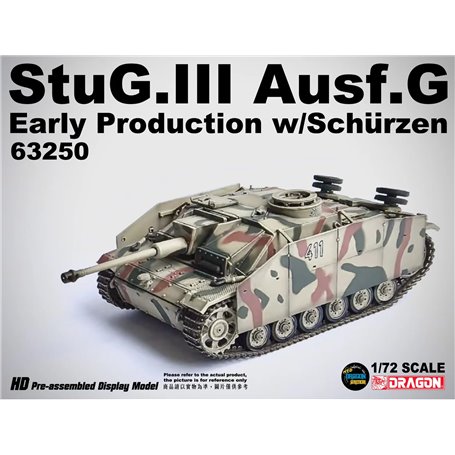 Dragon 1:72 StuG.III Ausf.G EARLY w/SCHURZEN