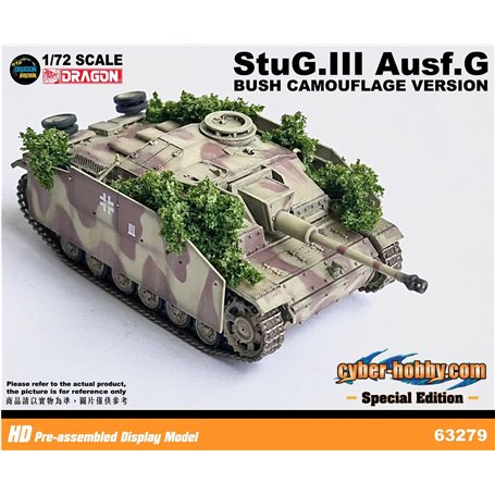 Dragon 1:72 StuG.III Ausf.G EARLY (BUSH CAMO.)