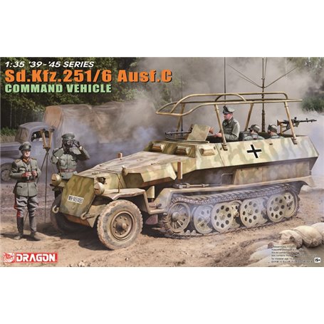 Dragon 1:35 SD.KFZ.251/6 AUSF.C COMM.VEHICLE