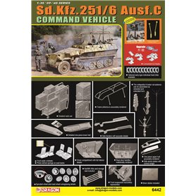 Dragon 1:35 SD.KFZ.251/6 AUSF.C COMM.VEHICLE