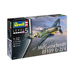 Revell 1:32 Messerschmitt Bf-109 G-2 / G-4 - MODEL SET - z farbami