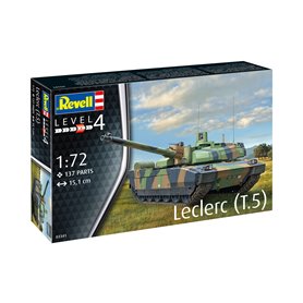 Revell 1:72 Leclerc (T.5) - MODEL SET - z farbami