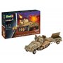 Revell 1:72 sWS W/FLAK 43 AND Sd.Ah.58 AMMO TRAILER - MODEL SET - z farbami