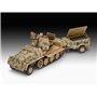 Revell 1:72 sWS W/FLAK 43 AND Sd.Ah.58 AMMO TRAILER - MODEL SET - z farbami